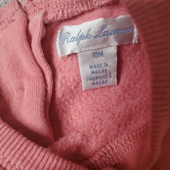 Infant Toddler Girl 18m 6 Piece Sweatshirt & Dress Fall Winter Clothing Bundle - Picture 8 of 11